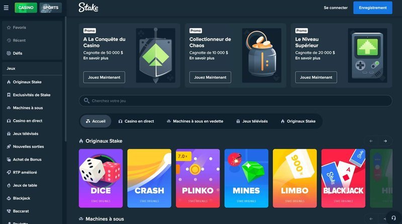 Stake casino en france à France